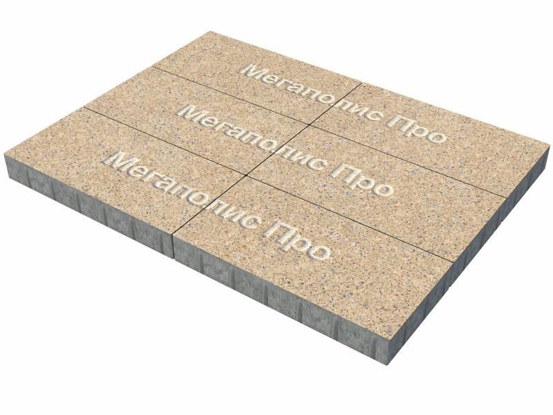 Тротуарная плита Фабрика Готика 600x300x80 мм Павловское FERRO